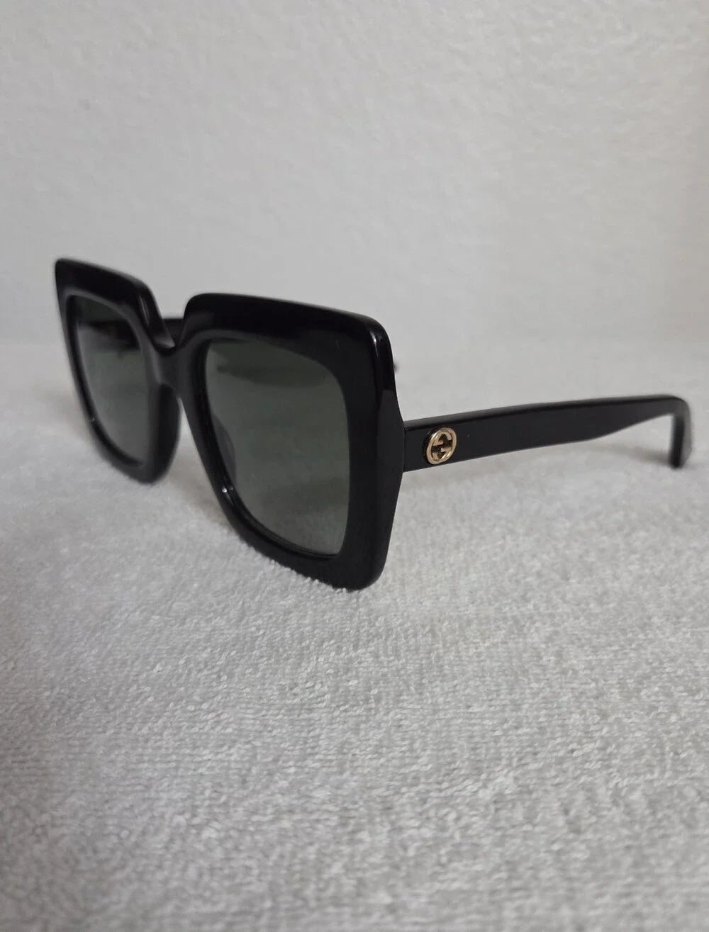 Gucci Black Oversized Square Sunglasses Women